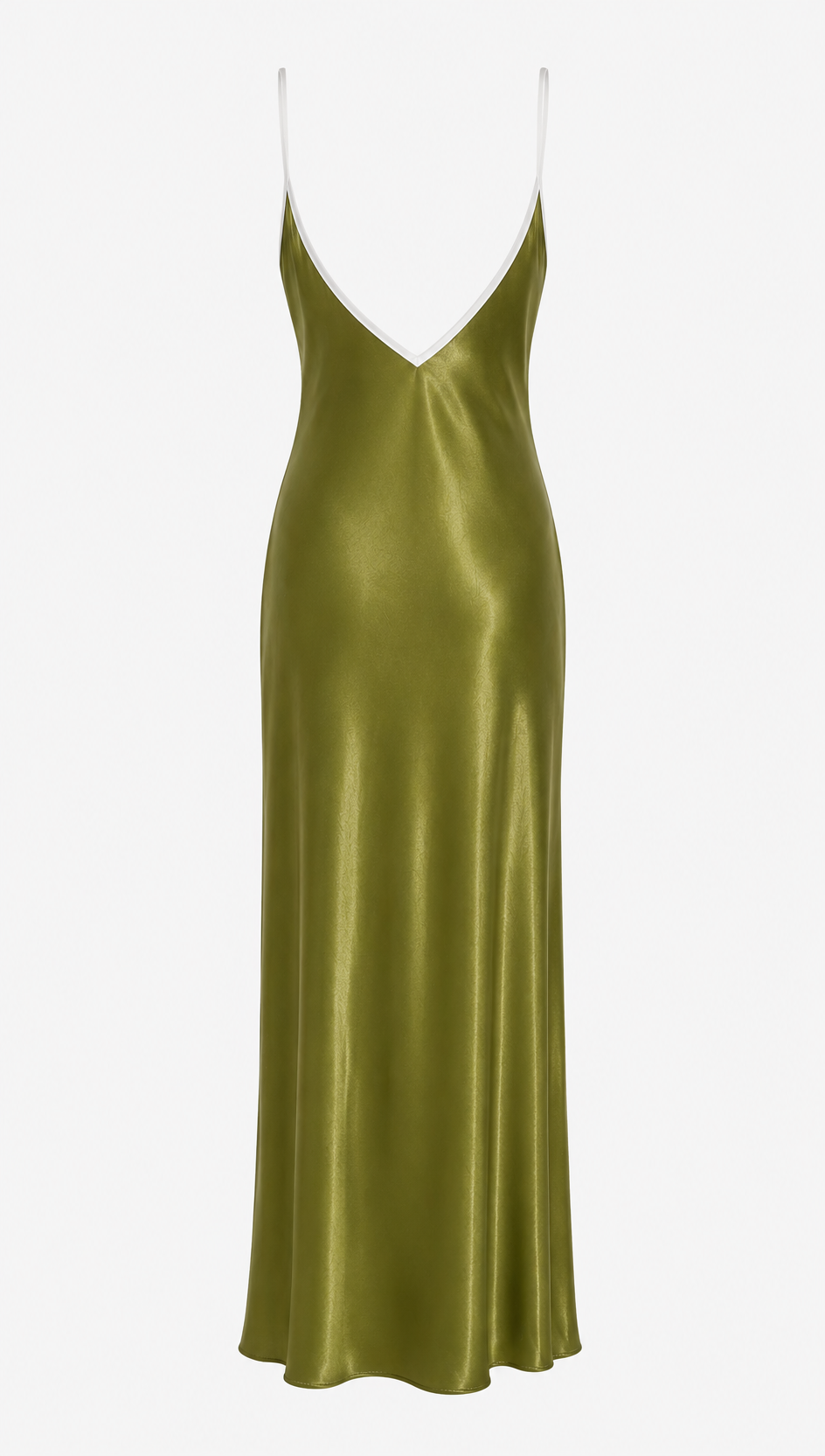 Elysian Bias Silk Slip Dress