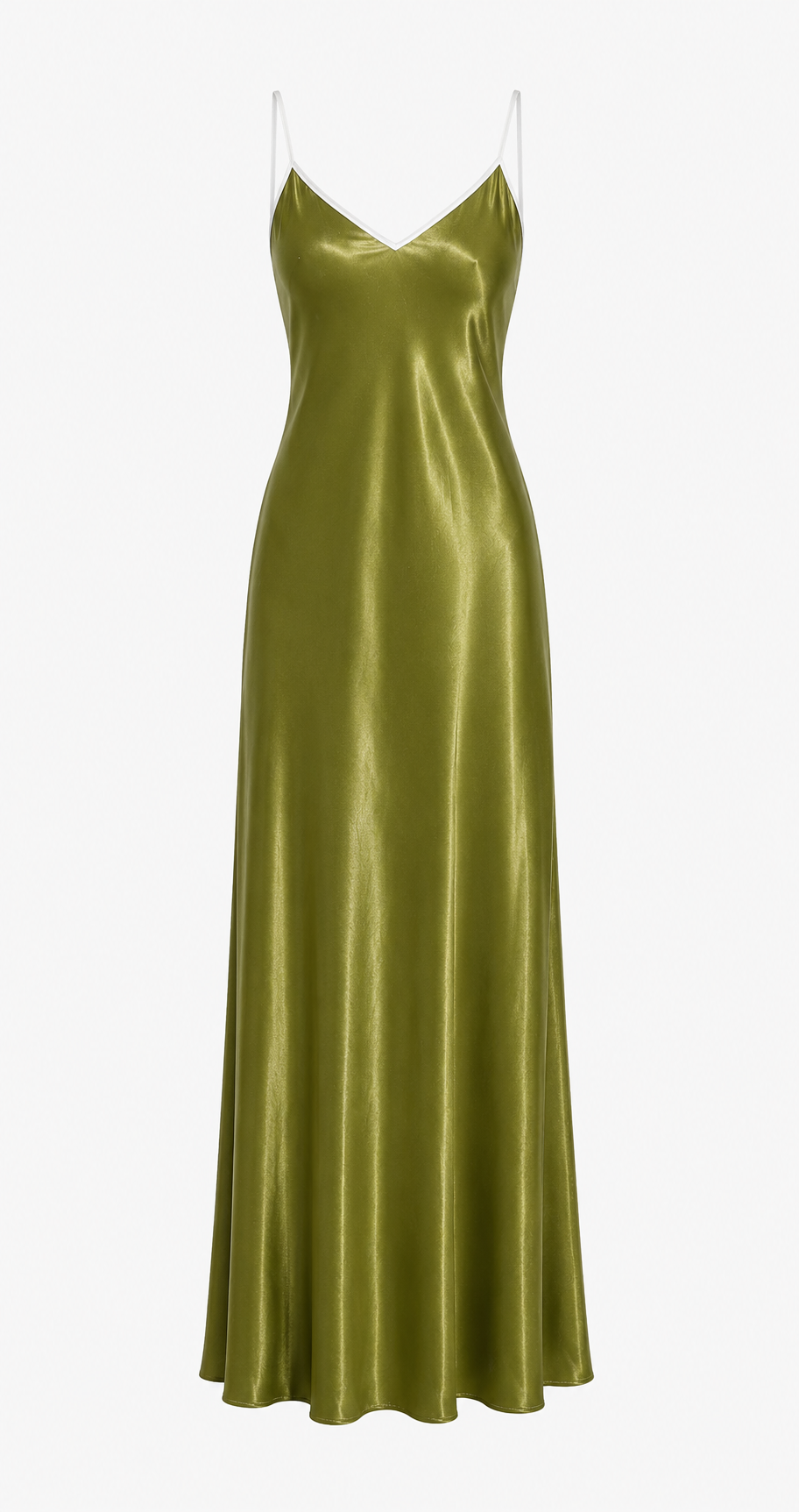 Elysian Bias Silk Slip Dress