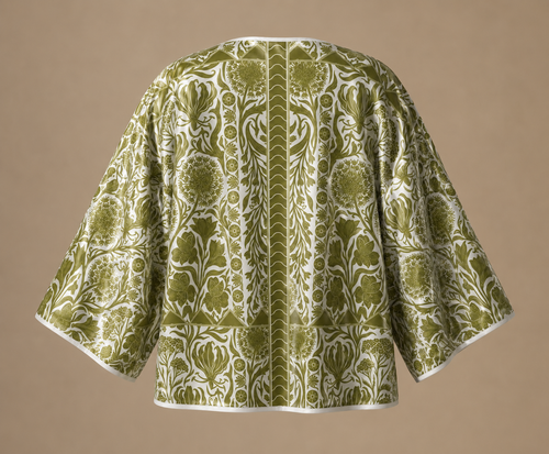 Aurelia Silk Kimono Jacket