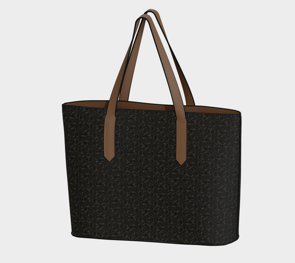 Black Vegan tote