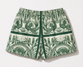 EMERALD AVIARY Unisex cotton shorts