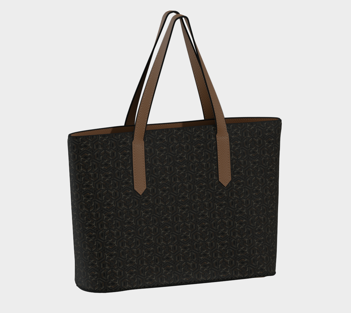 Black Vegan tote